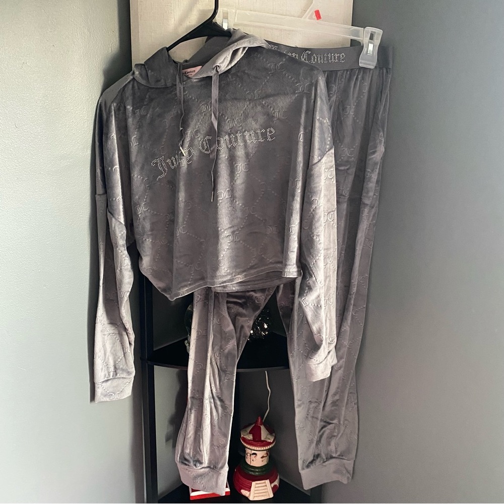Juicy Couture gray matching set